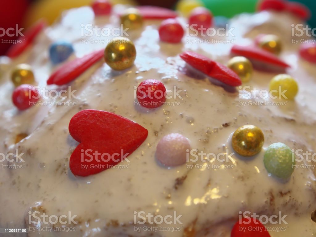 Cake Decorated With In The Shape Of .istockphoto.com