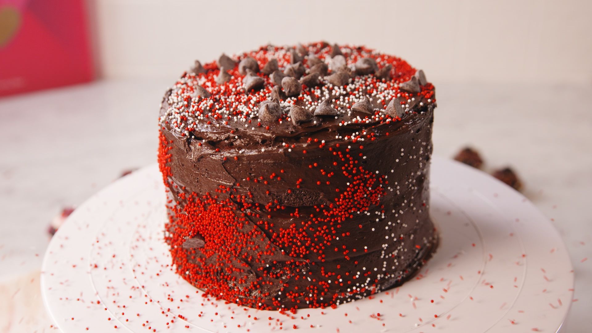 Day Dark Chocolate Cake Recipe .delish.com