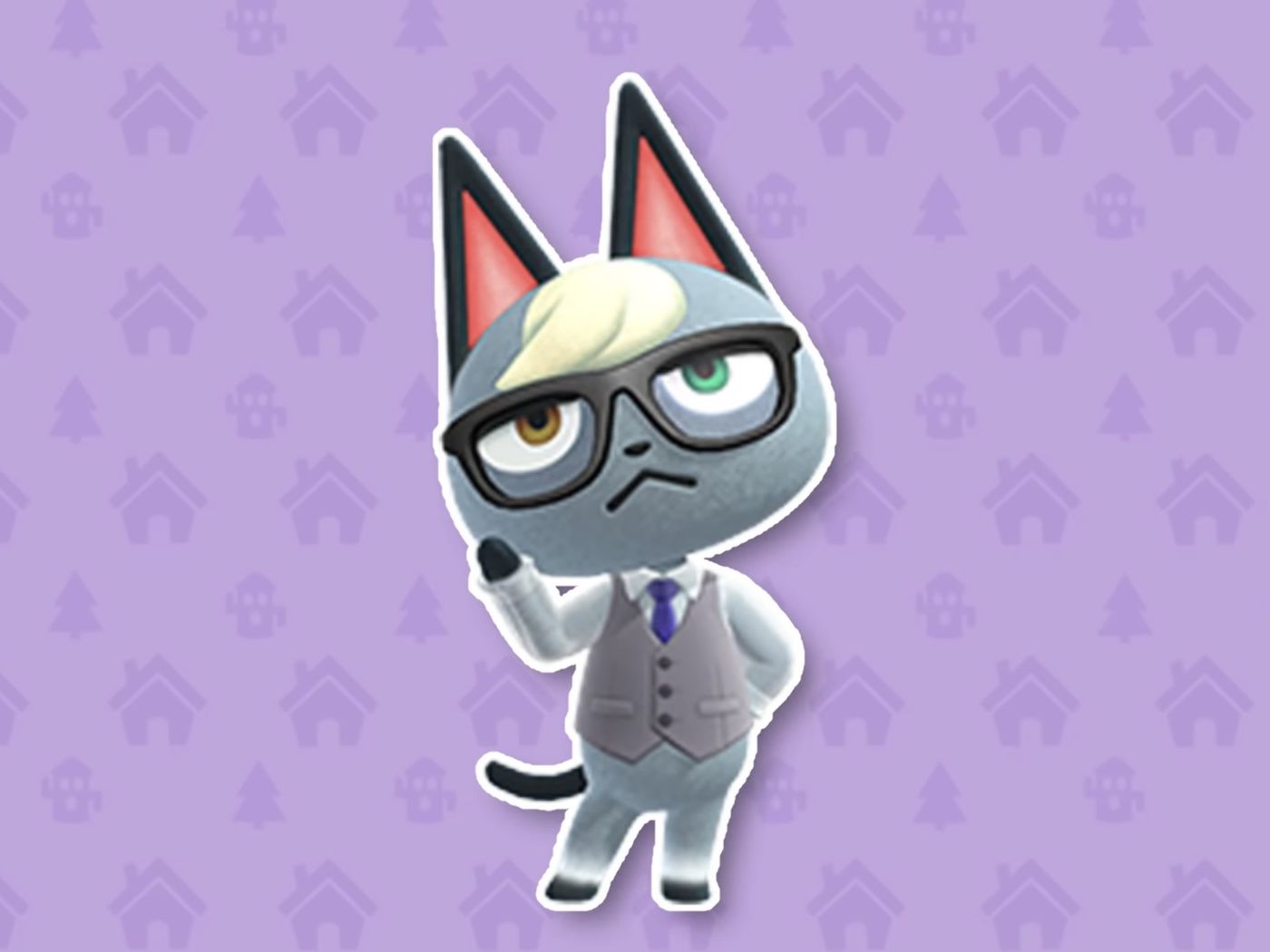 Animal Crossing's Raymond, maid outfit .polygon.com