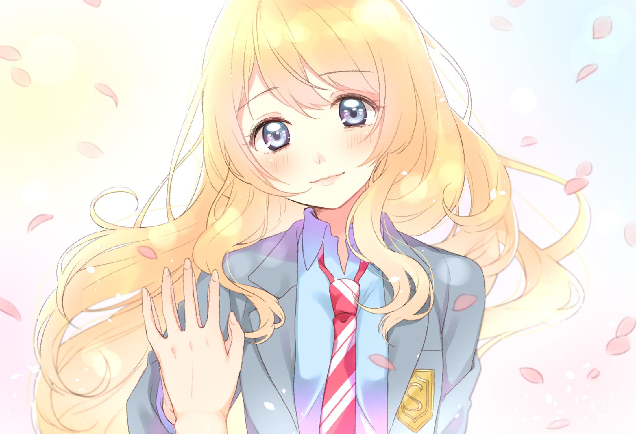 Shigatsu wa Kimi no Uso Miyazono Kaori .wallpaperup.com