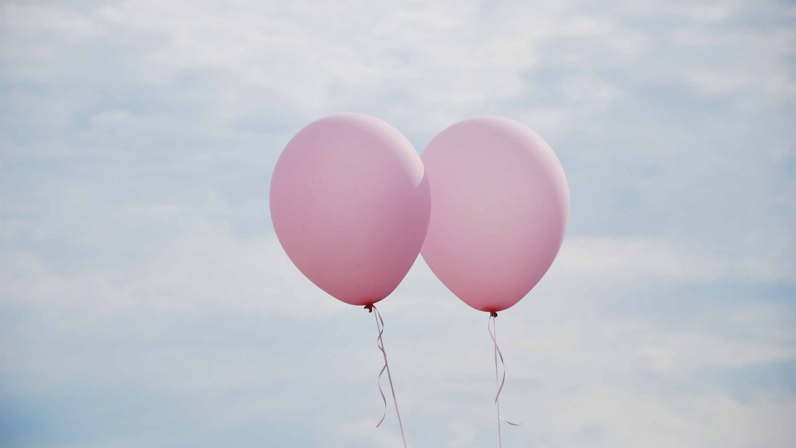Together Pink balloon MacBook Air .allmacwallpaper.com