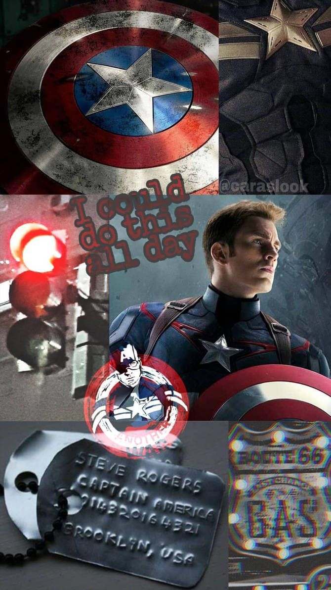 Captain America aesthetic wallpaper