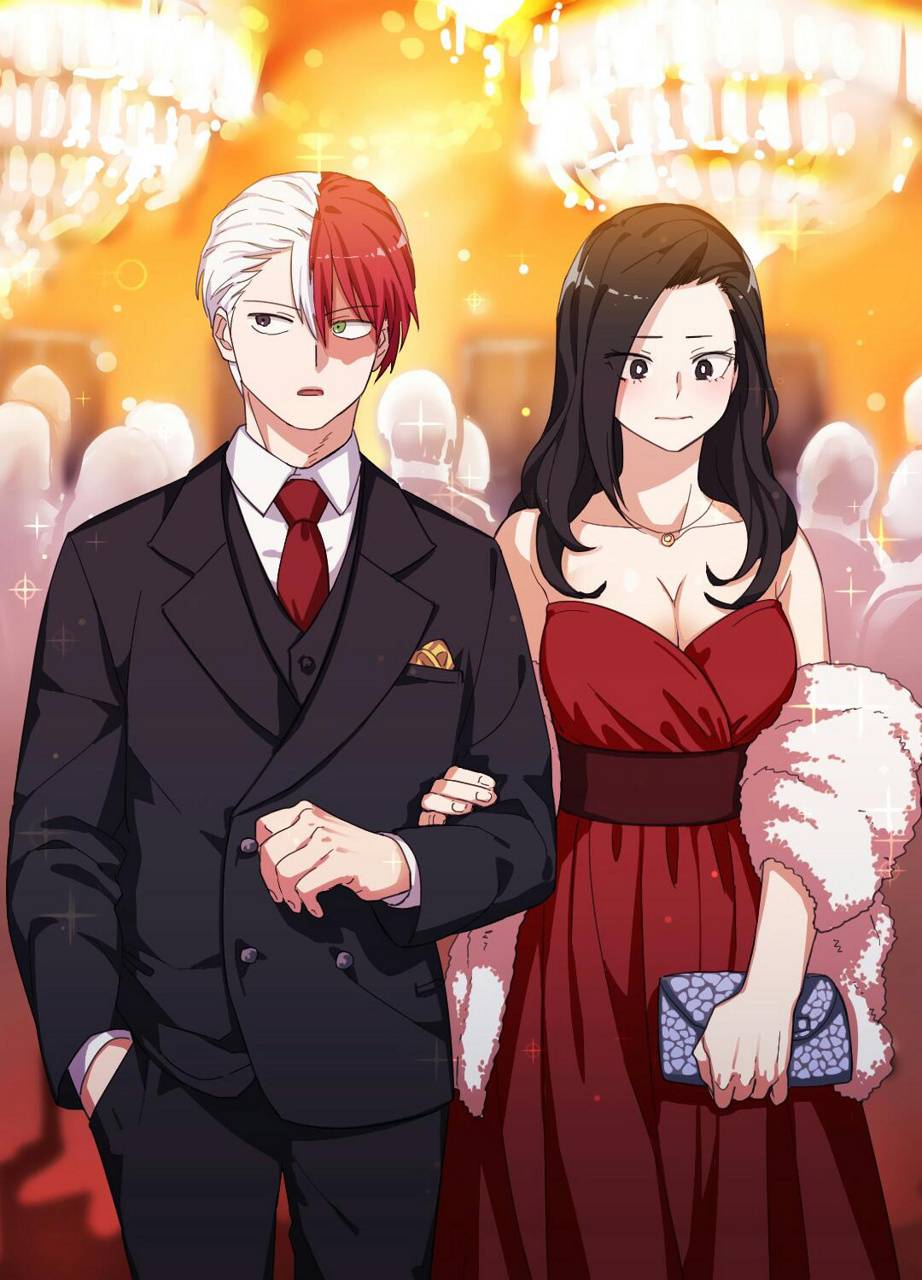 Momo and Todoroki wallpaper by .zedge.net