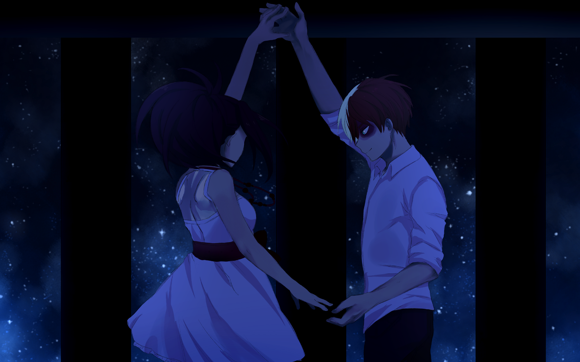 Momo Yaoyorozu Shouto Todoroki .wallha.com