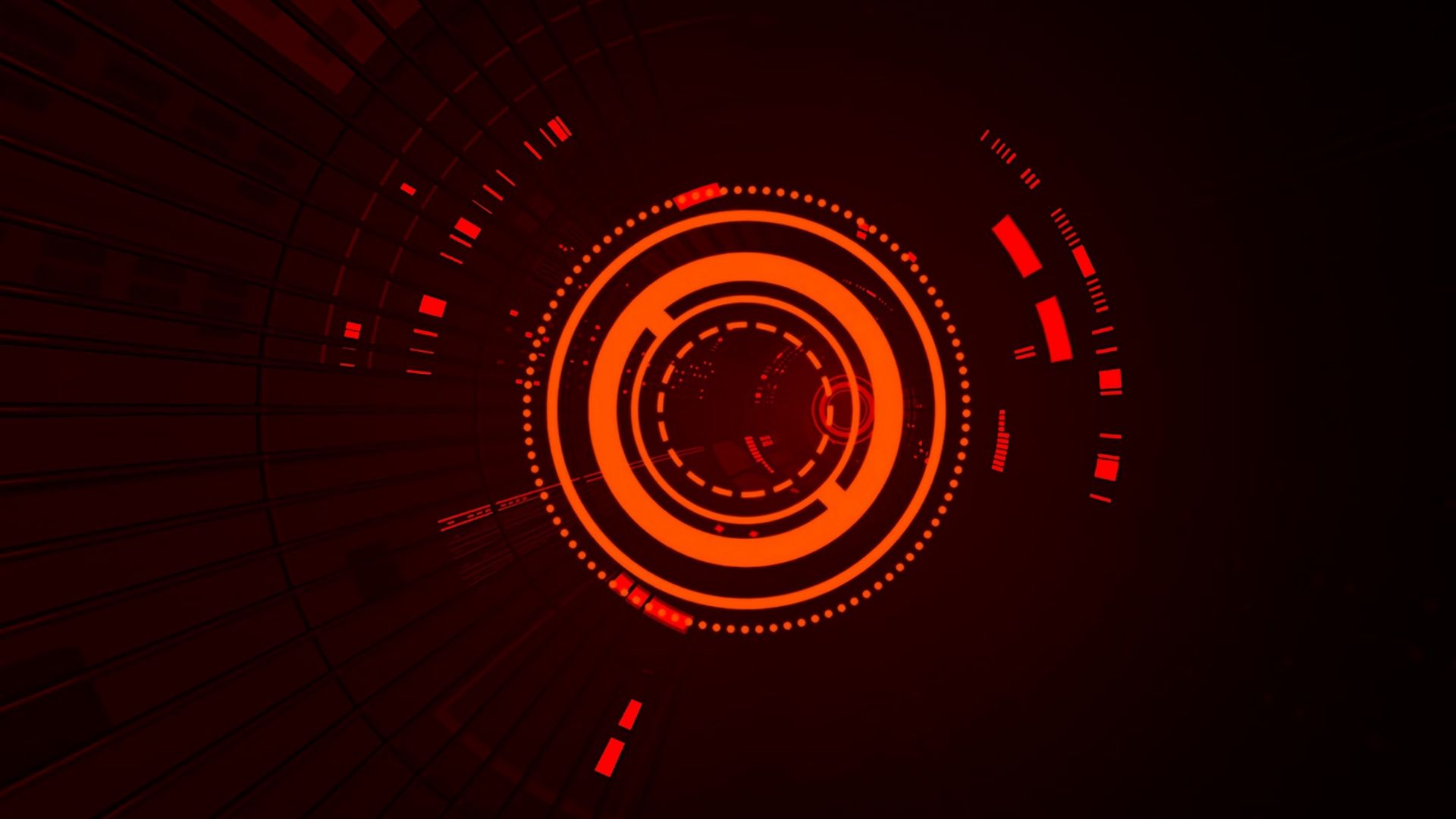 Wallpaper Sci Fi, Hologram, Circles .teahub.io