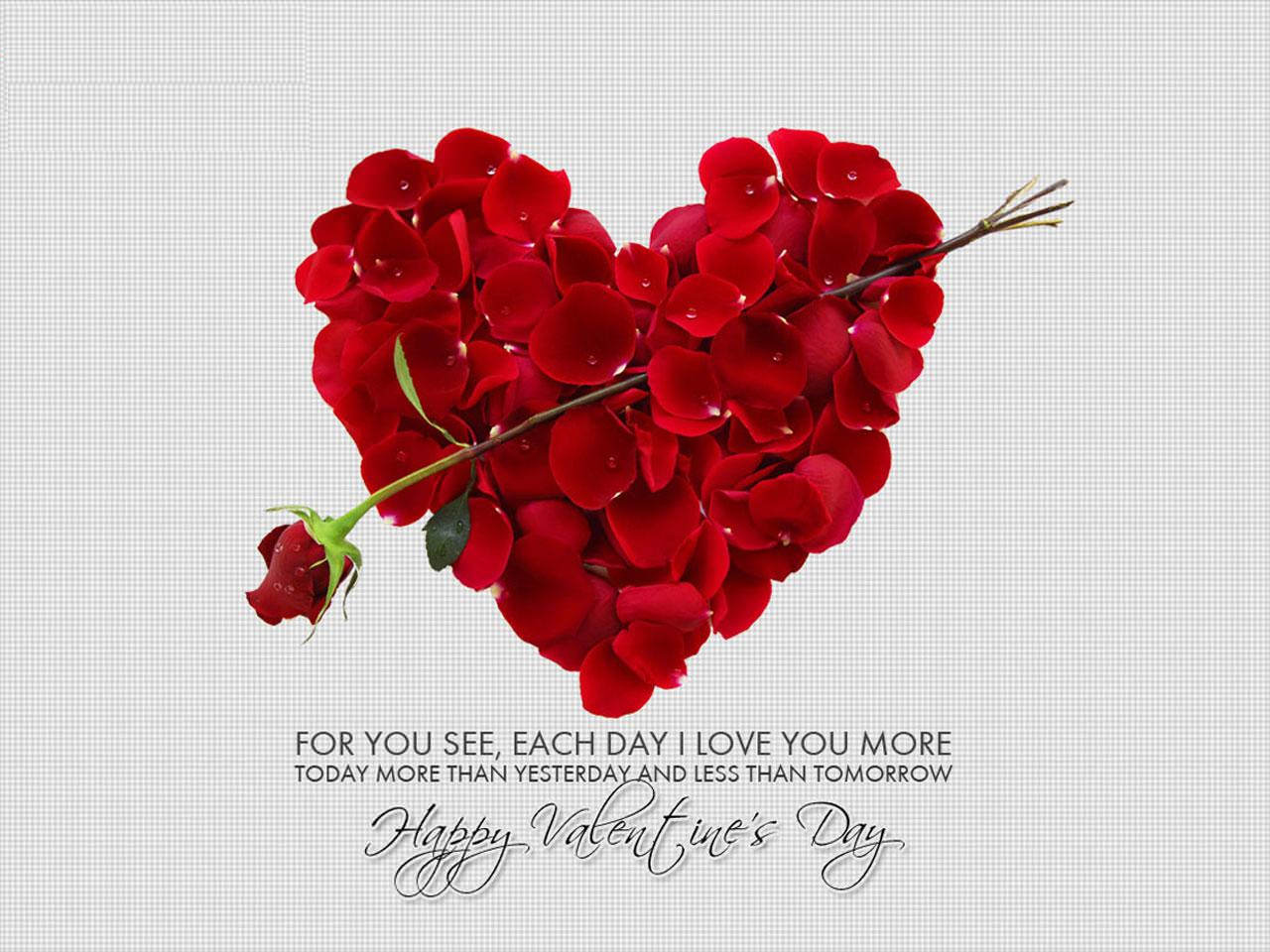 Valentine's Day Wallpaper in PSD .freecreatives.com