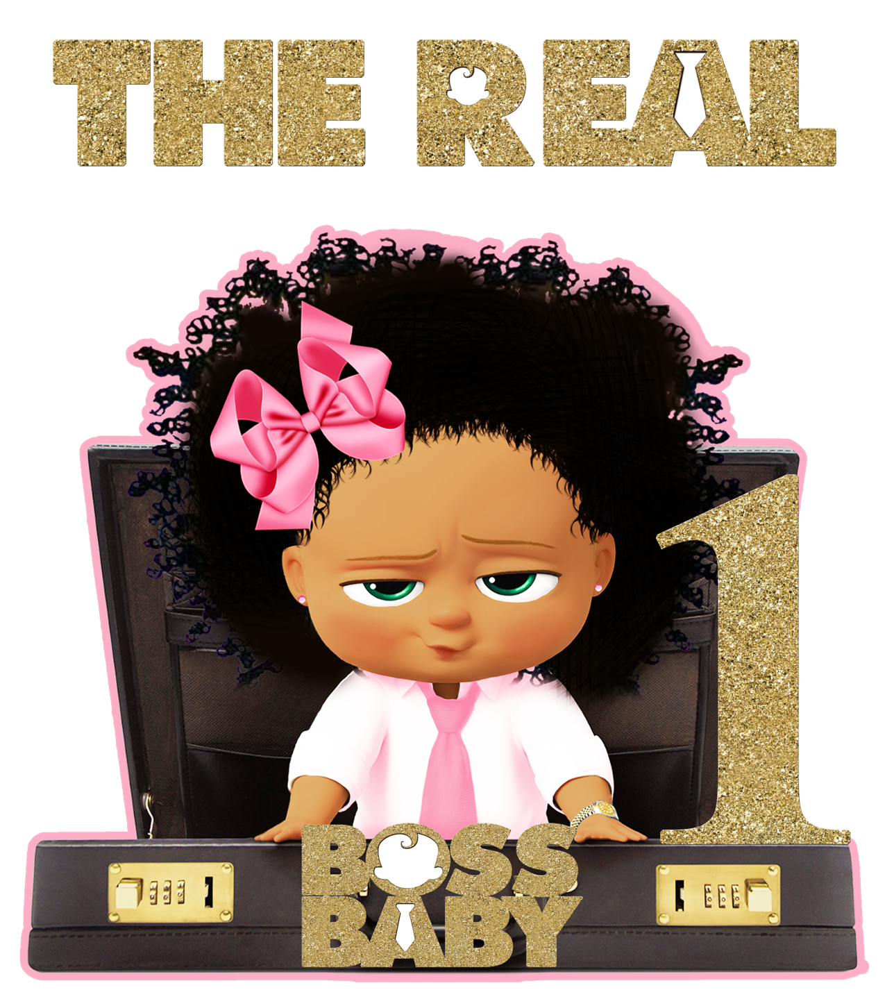 Download Png Black Boss Baby Girl. PNG .es