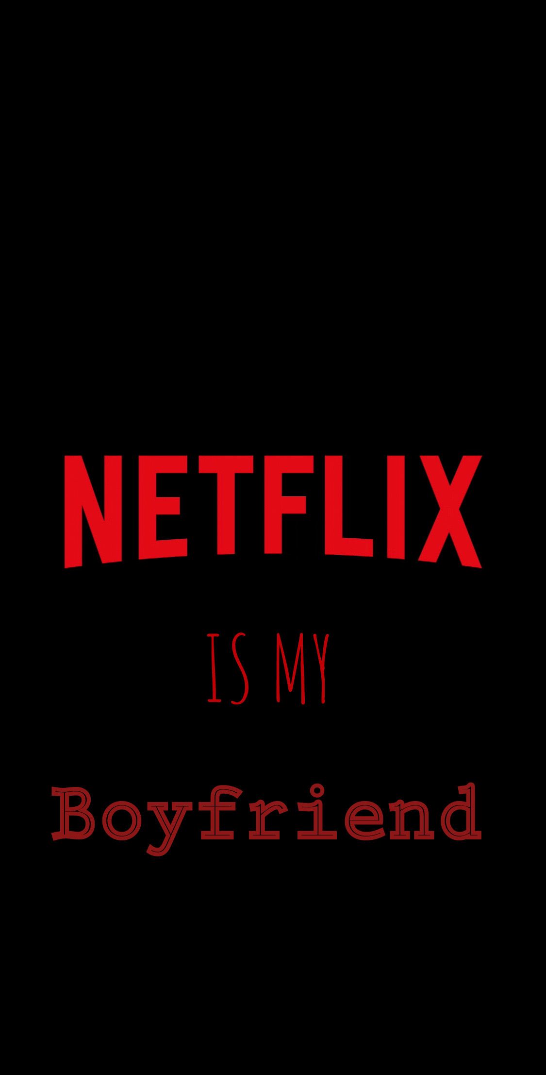 Netflix is my boyfriend. Coole .de