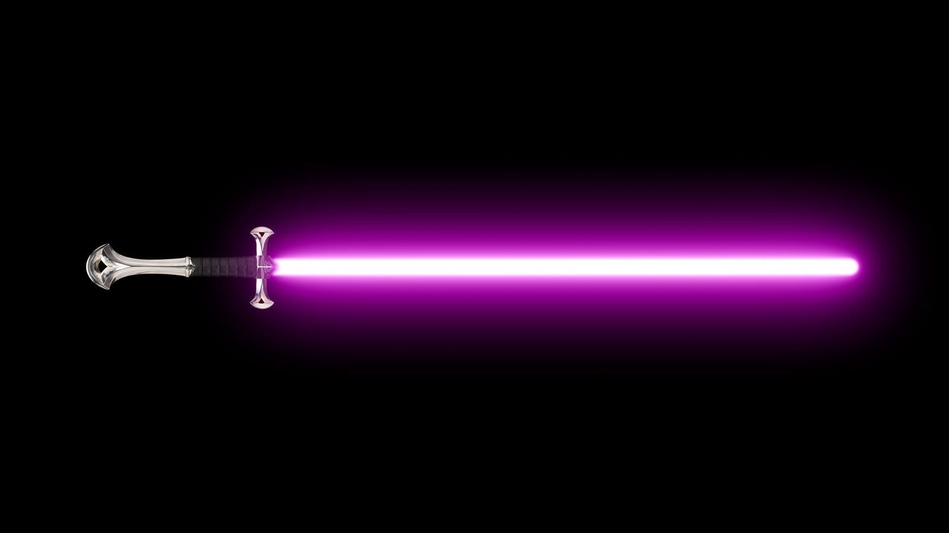 Purple Lightsaber Blade.the Power Of It.com