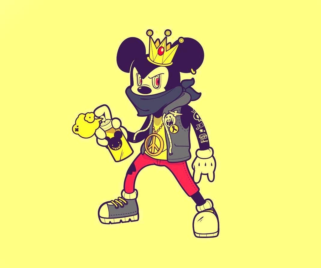 Bad Mickey wallpaper
