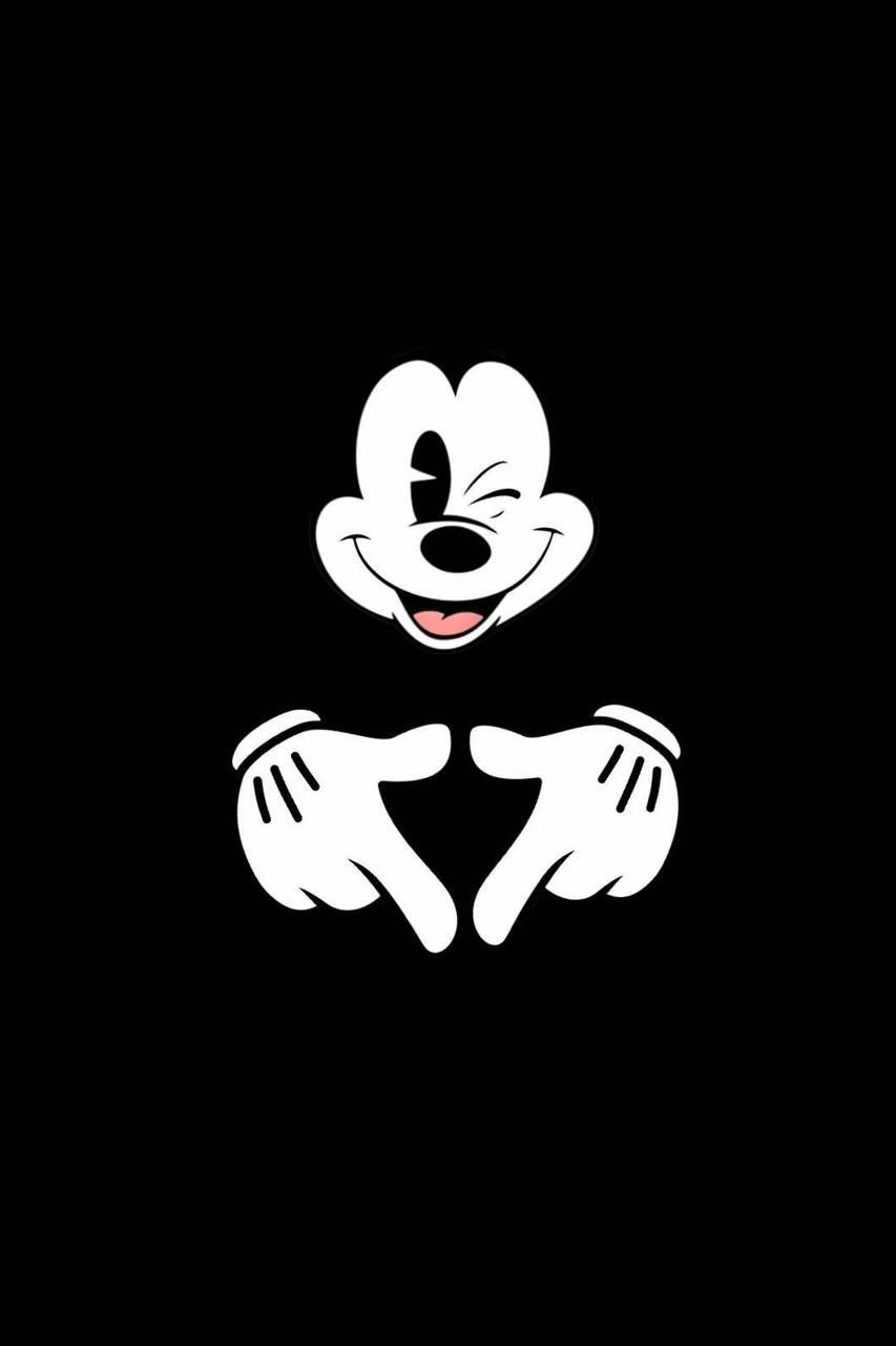 White Mickey Mouse Wallpaperwalpaperlist.com