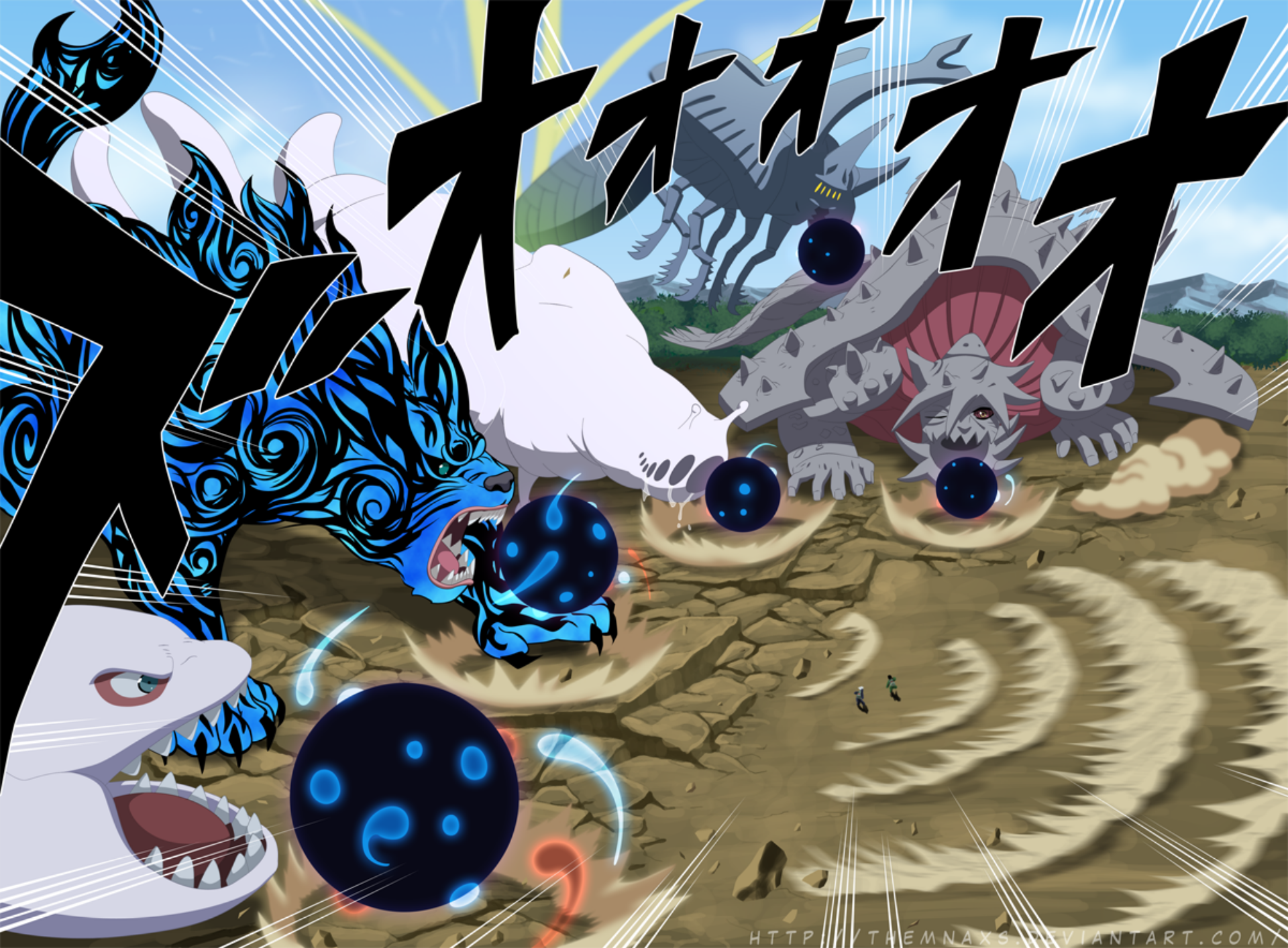 Saiken (Naruto) HD wallpaper, Background