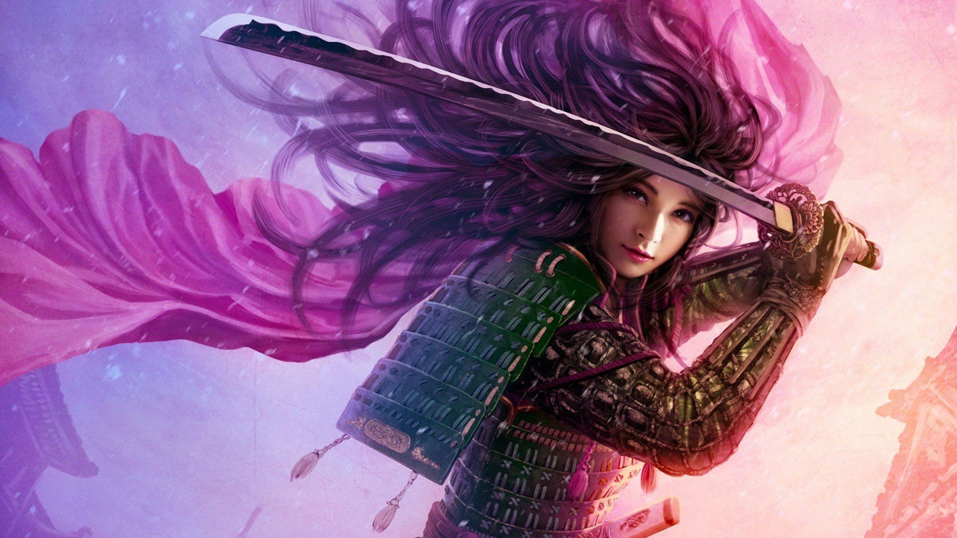 Women abstract samurai wallpaper .wallpaperup.com