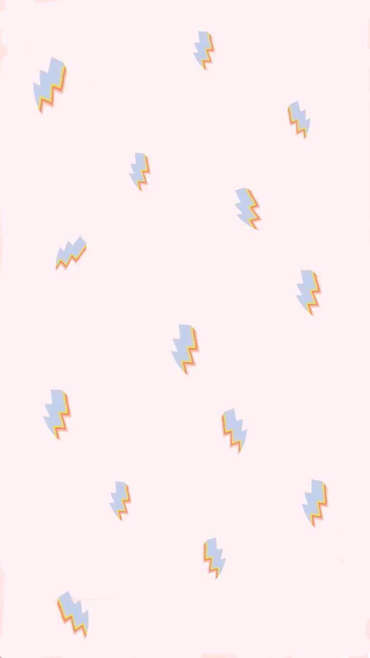 Pastel Lightning Wallpaper