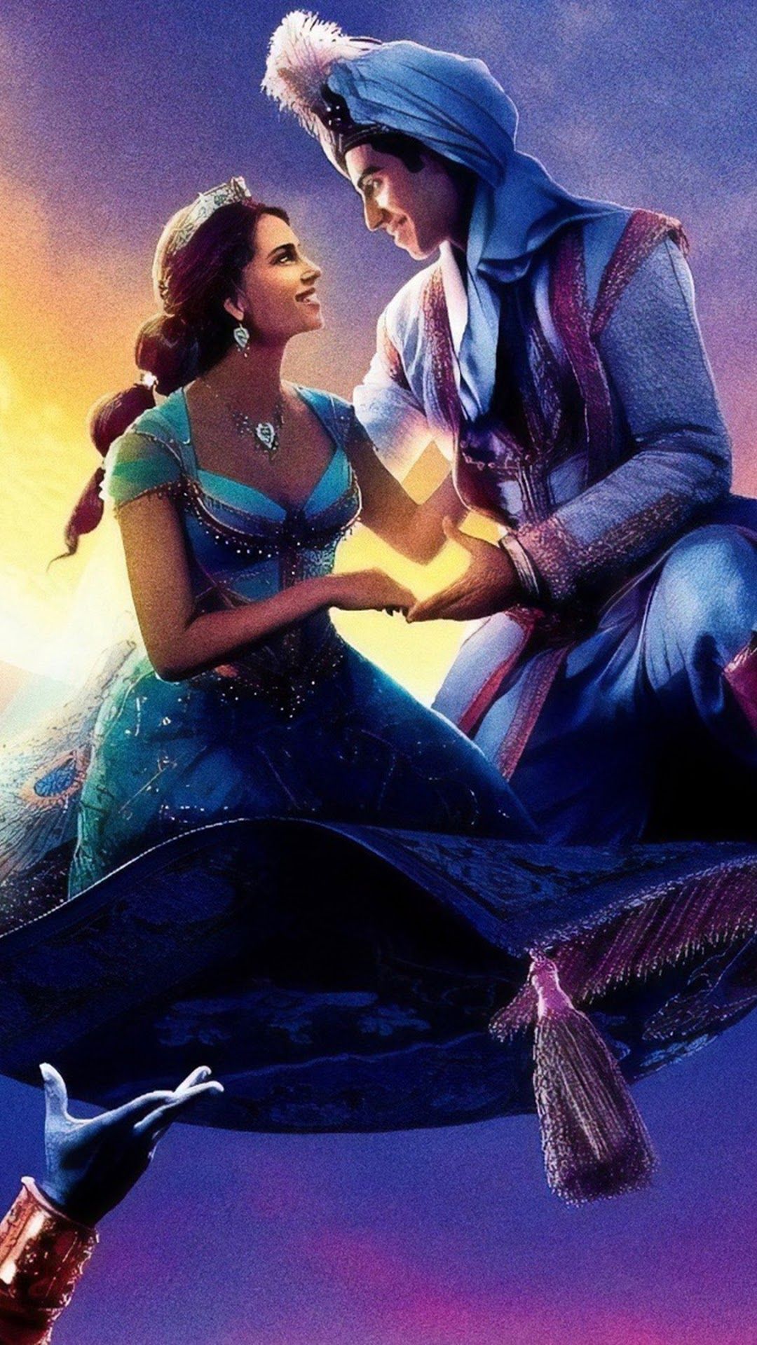 Aladdin, Genie, Jasmine .mocah.org