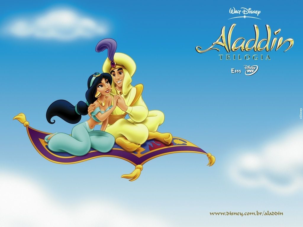 Aladdin and Jasmine Wallpaper on .wallpaperafari.com