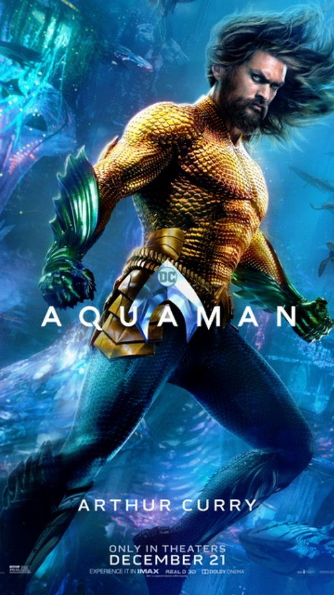 Aquaman Full Movie Poster Movie Poster Wallpaper HD
