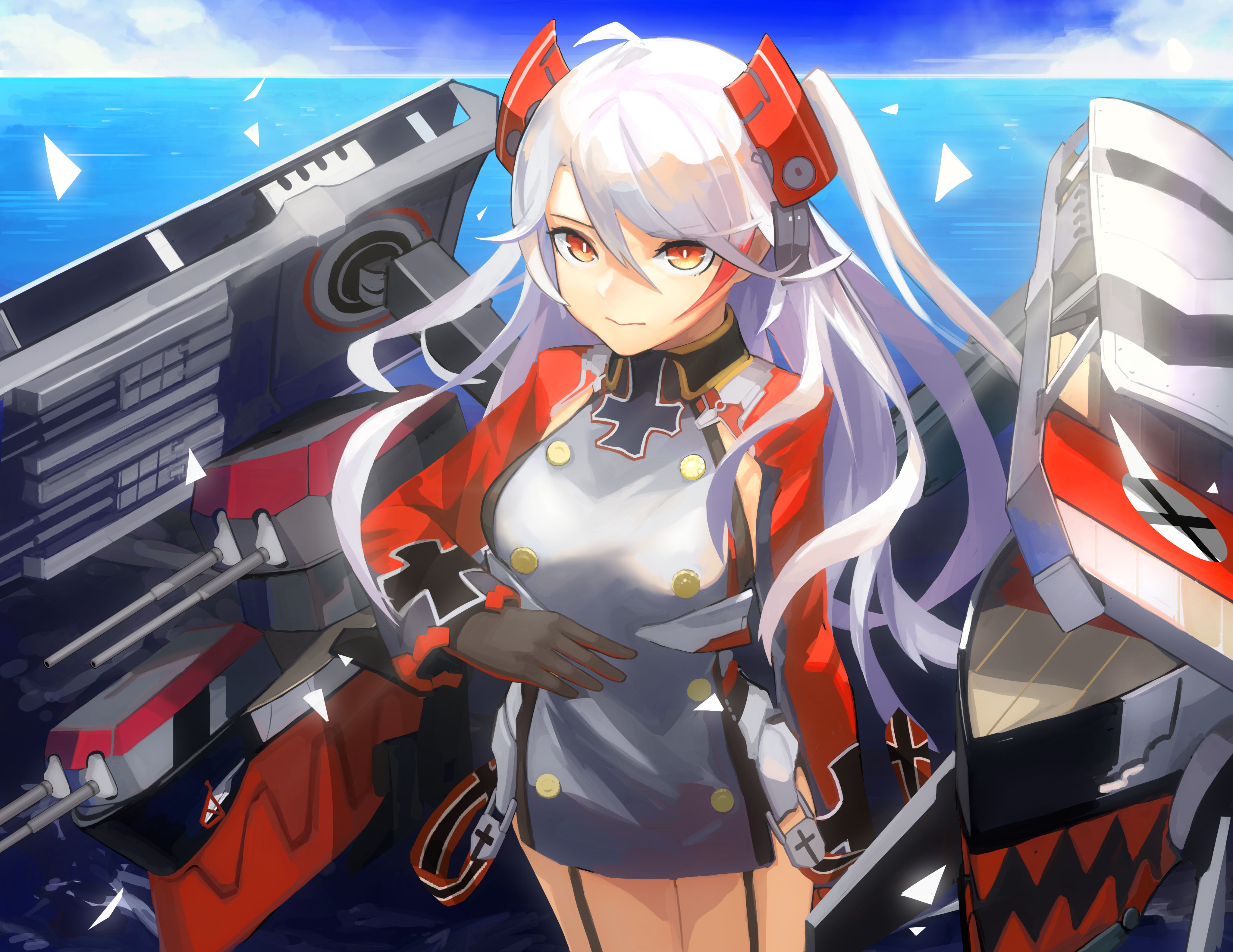 Azur Lane Anime Game 4k 2048x1152 Resolution HD 4k Wallpaper, Image, Background, Photo and Picture