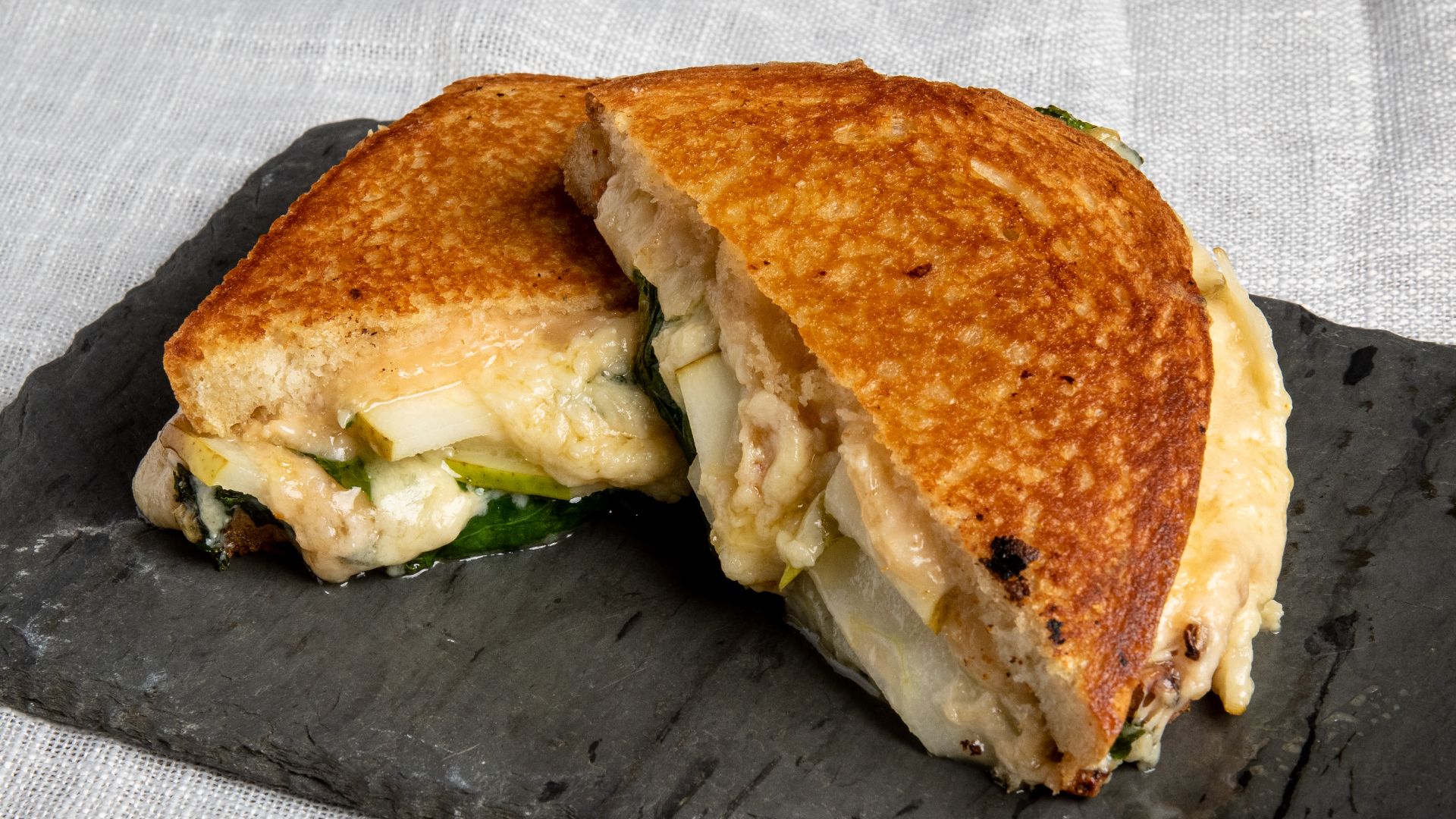 Grilled Cheese with Pears and Kalemurrayscheese.com