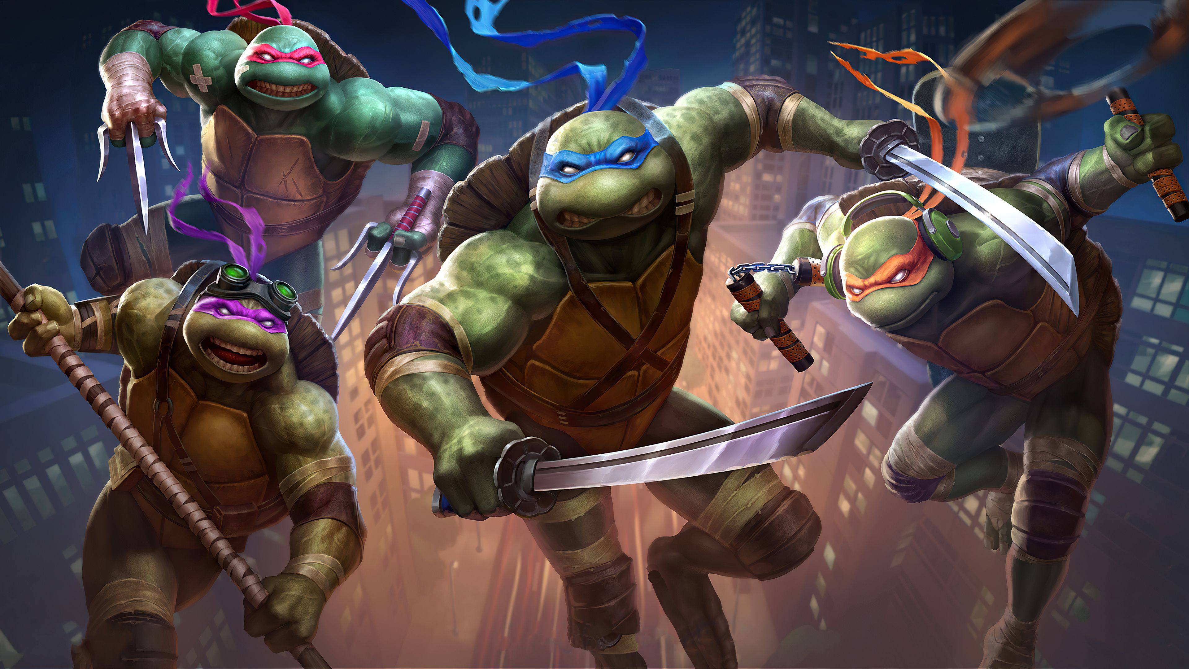 Teenage Mutant Ninja Turtles 2020 1440P Resolution HD 4k Wallpaper, Image, Background, Photo and Picture