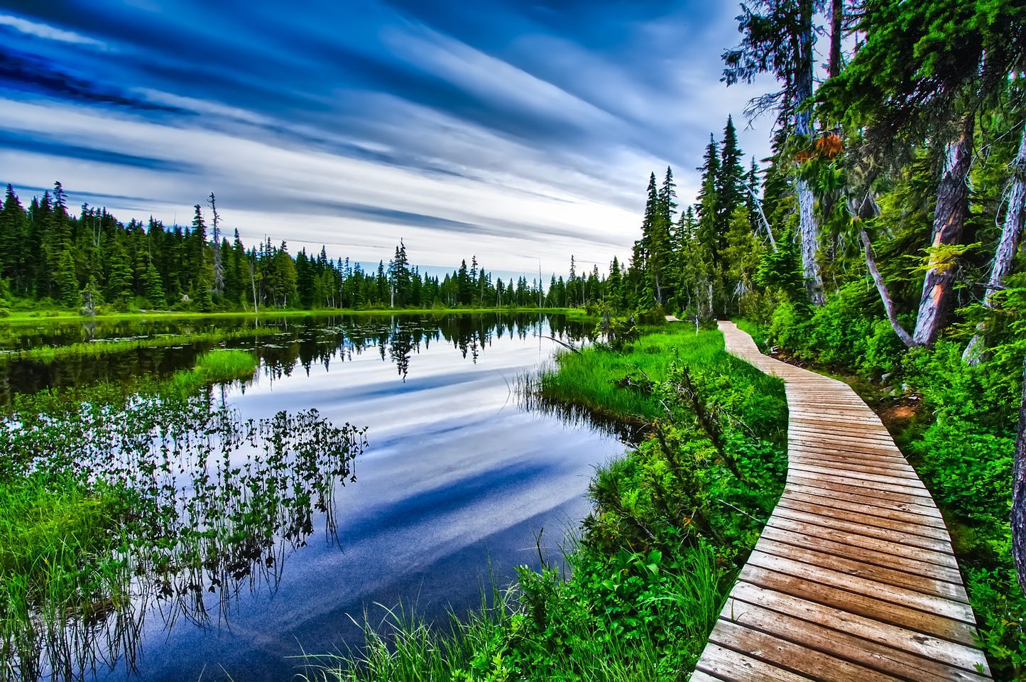 Comox Valley. The boardwalk on .com