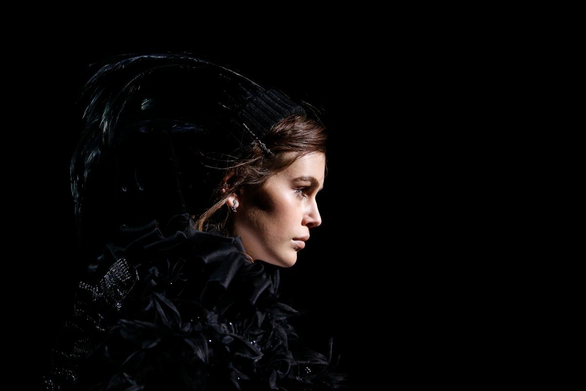 Kaia Gerber At Marc Jacobs fashion show .t10ranker.com