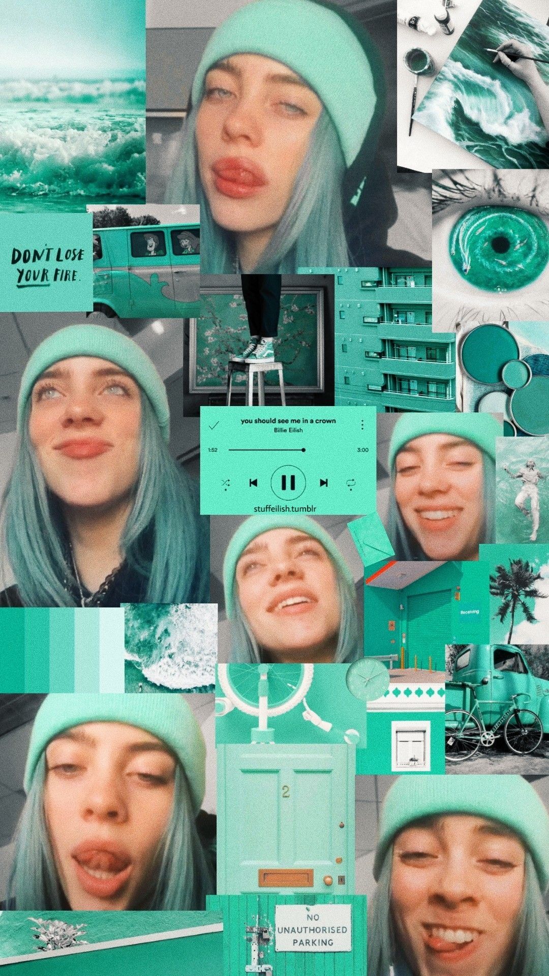 Billie Eilish Collage Wallpapers Wallpaper Cave
