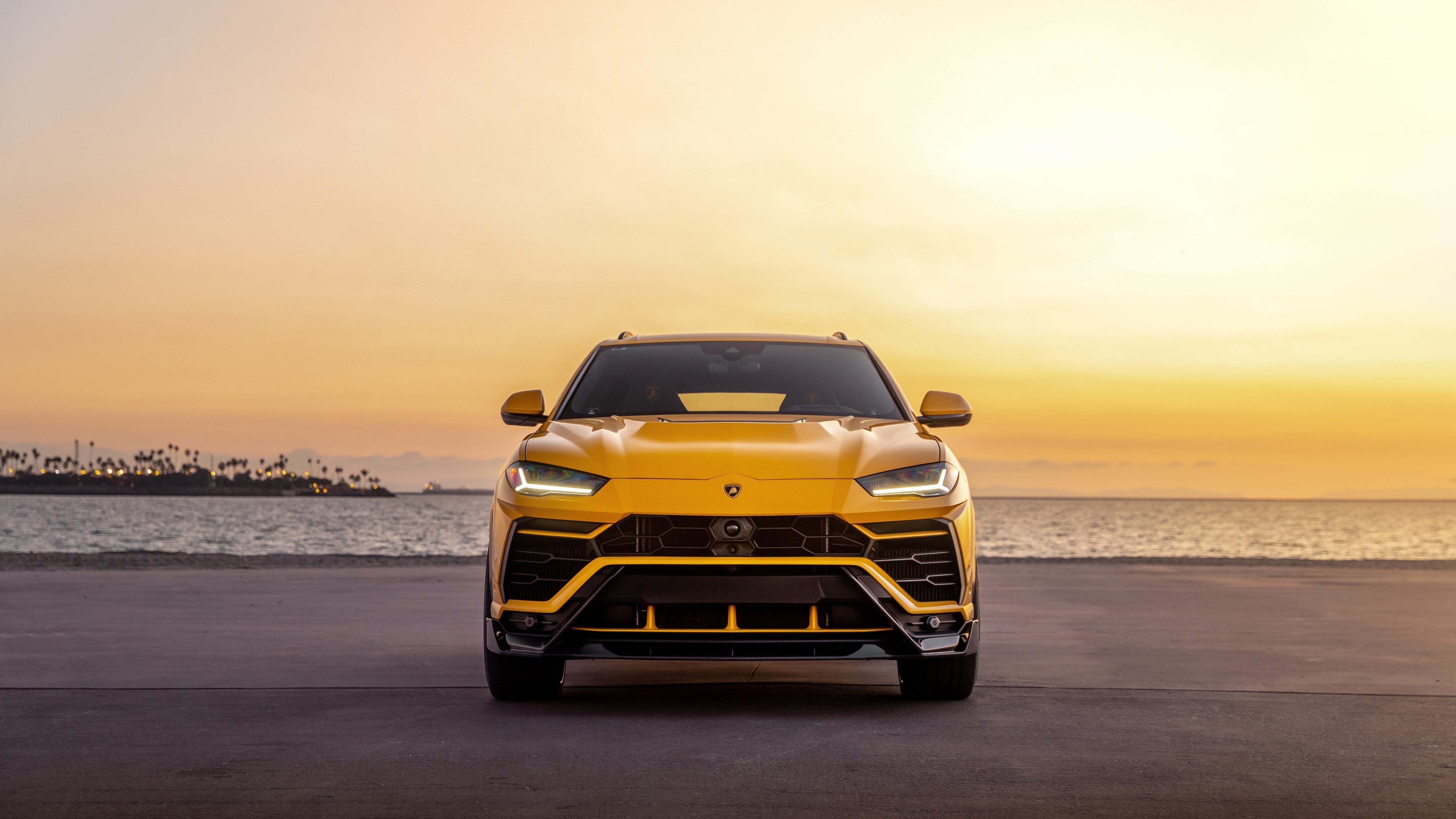Yellow Lamborghini Urus Wallpaper Full HD 50455