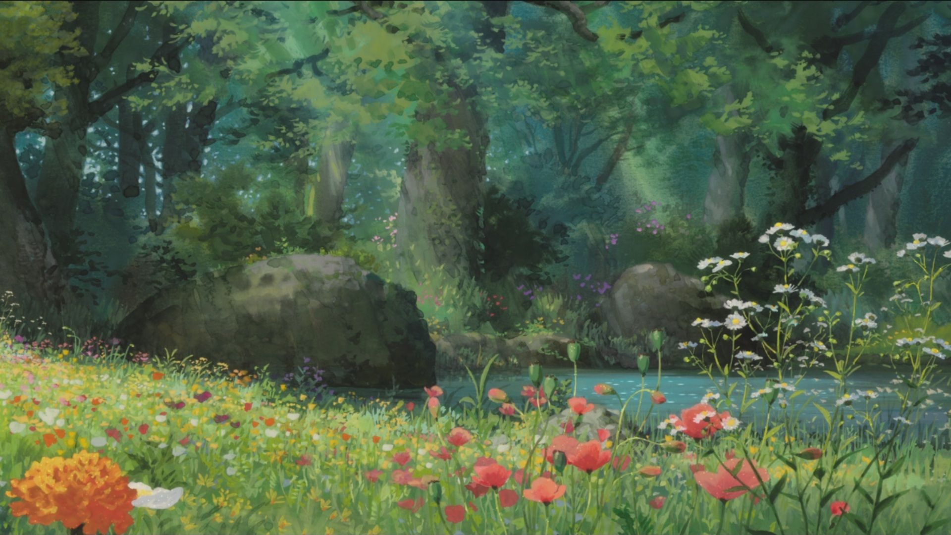 Anime Forest Backgroundwallpaperafari.com