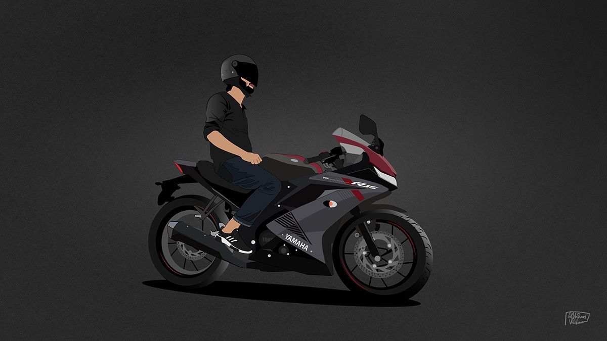 YAMAHA R15 ILLUSTRATION .in.com