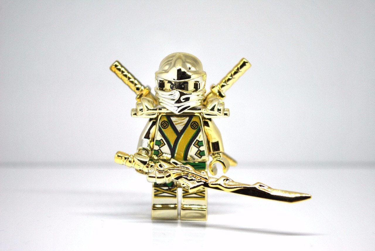 Golden Lego Ninjago Lloyd Art .clipart Library.com