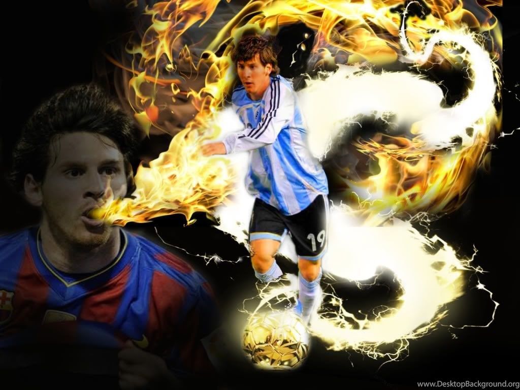 Top Footballer Wallpaper: Lionel Messi .desktopbackground.org