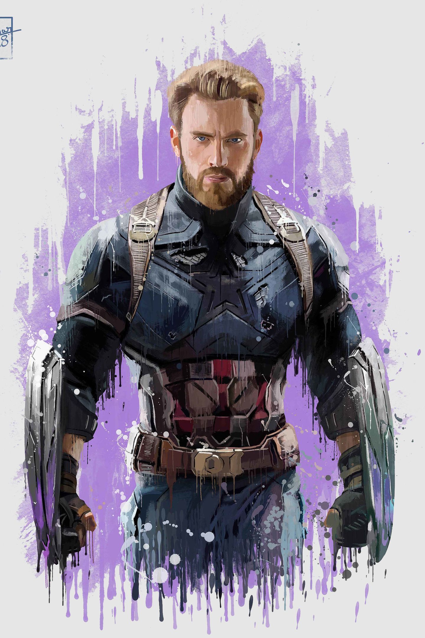 Infinity War Captain America Wallpaper .wallpaperaccess.com