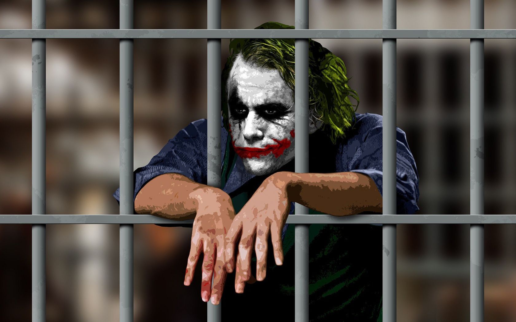 Free download Joker in Jail Movie Scene .wallpaperafari.com