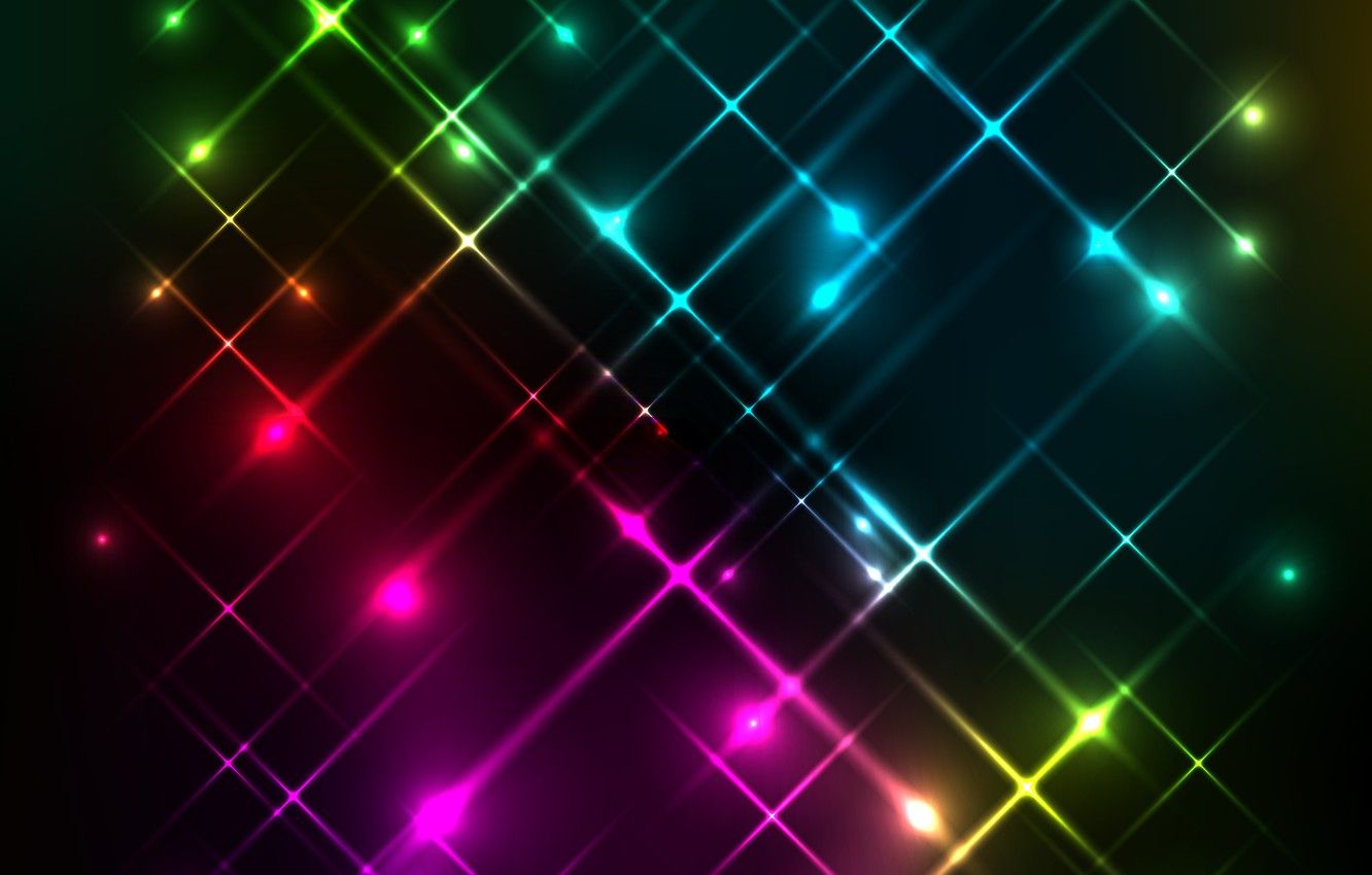 Wallpaper lights, lights, background, colors, abstract, rainbow, background, neon, neon image for desktop, section абстракции