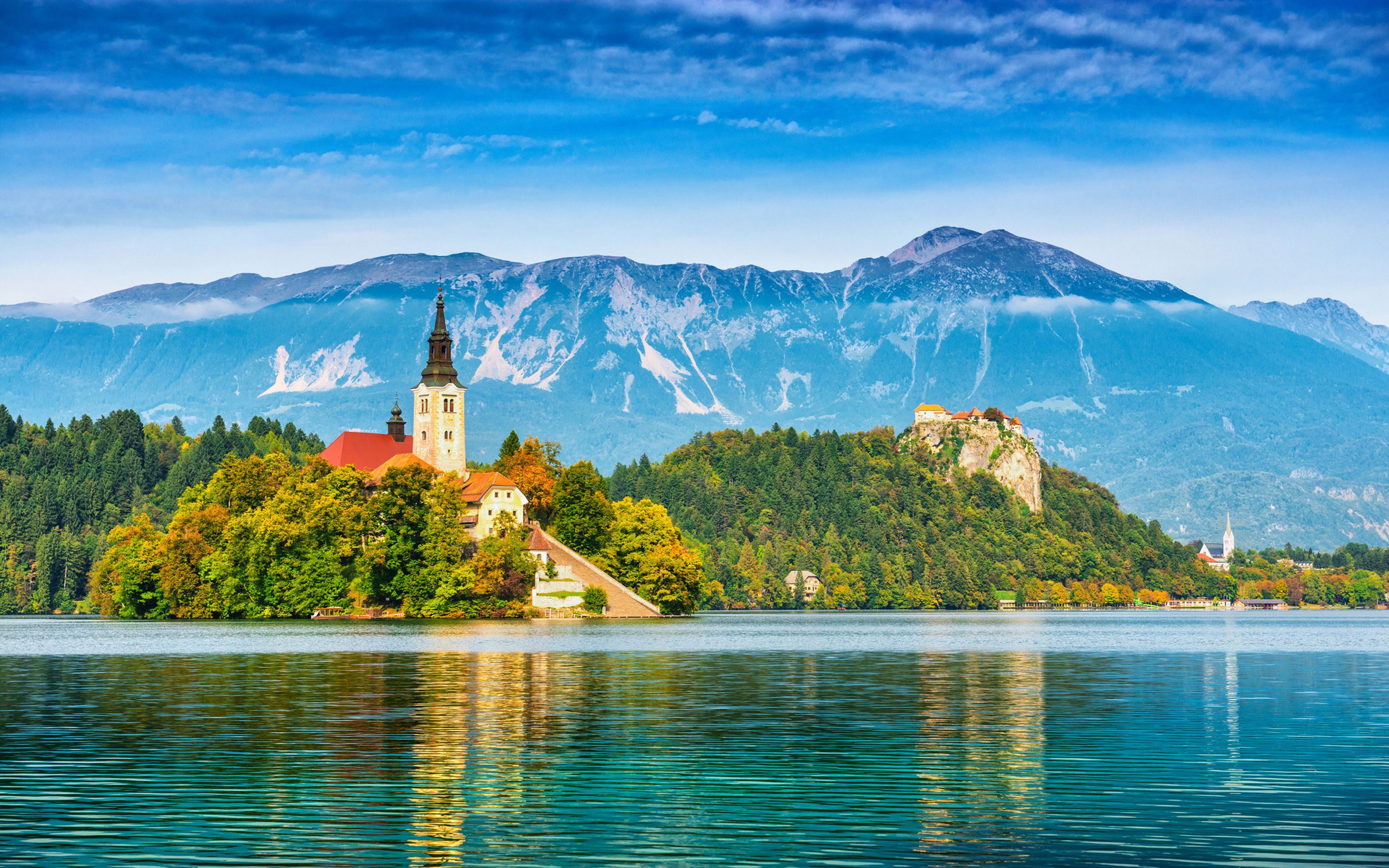 Youwall Lake Bled Wallpaper