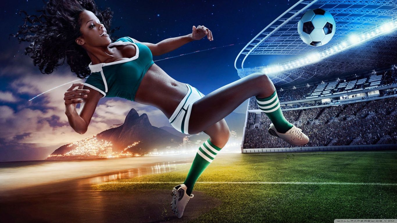 Girls Soccer Wallpaper Free .wallpaperaccess.com