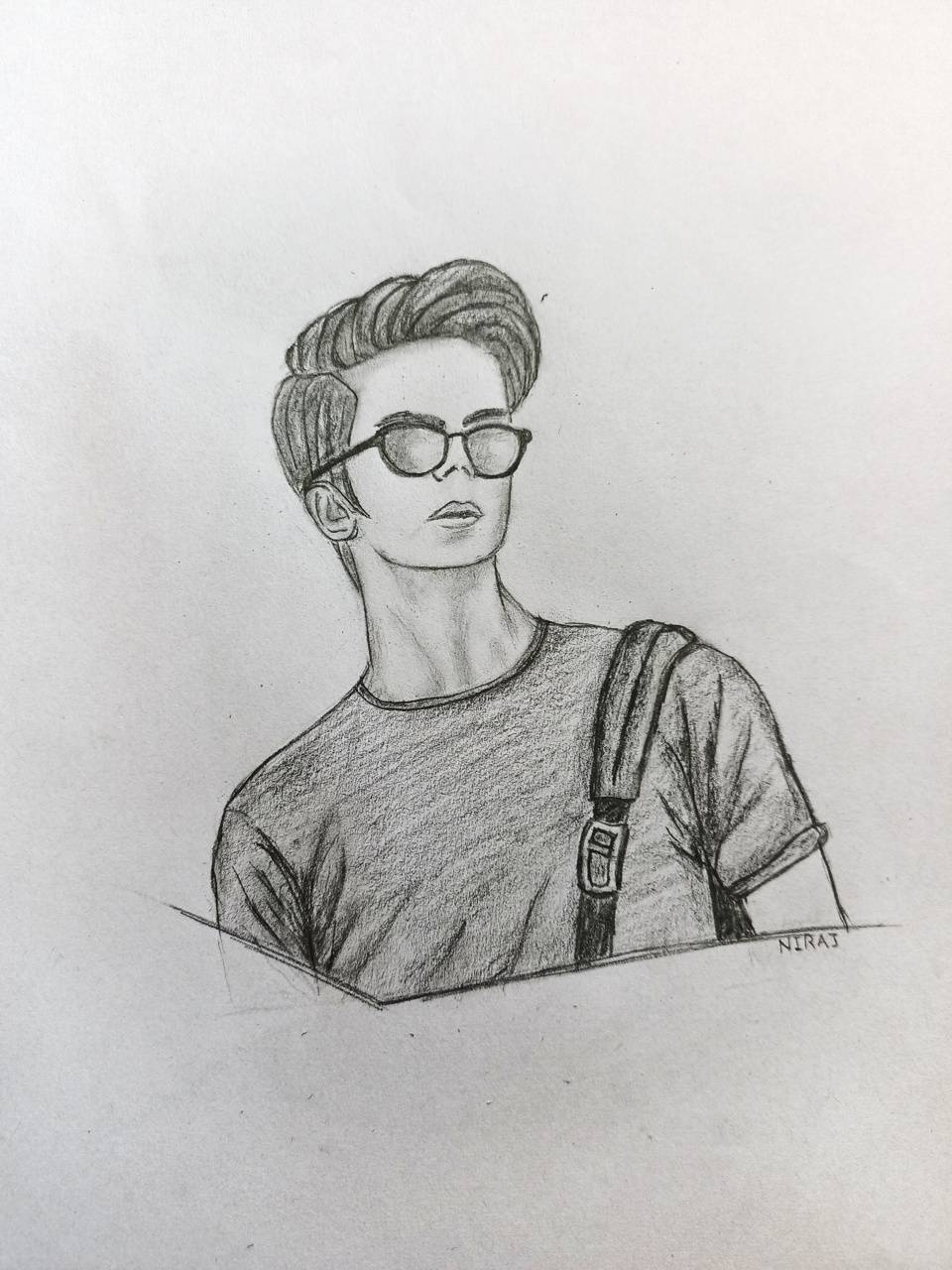 boy sketch wallpaper by IndigoPaige592 .zedge.net