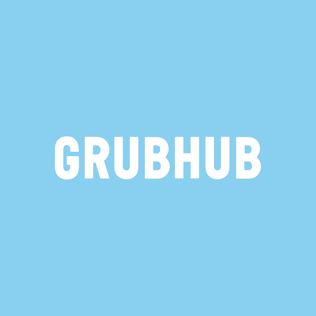 Grubhub. Instagram logo .com