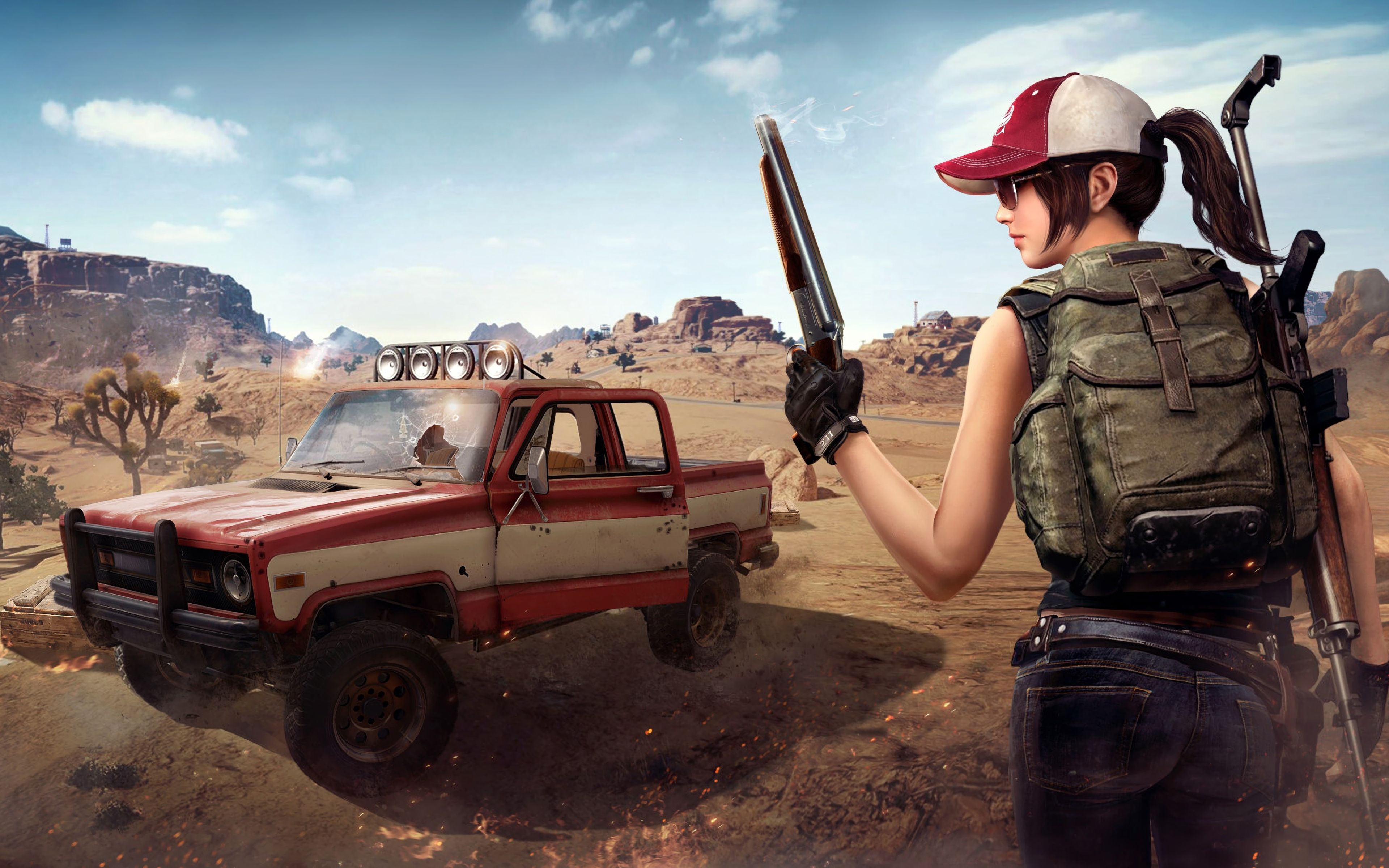 PUBG Cars Wallpaperwallpaperafari.com