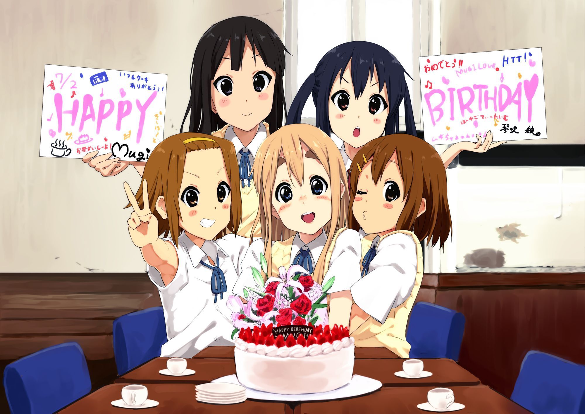 Happy Birthday Anime Wallpaper Free Happy Birthday Anime Background