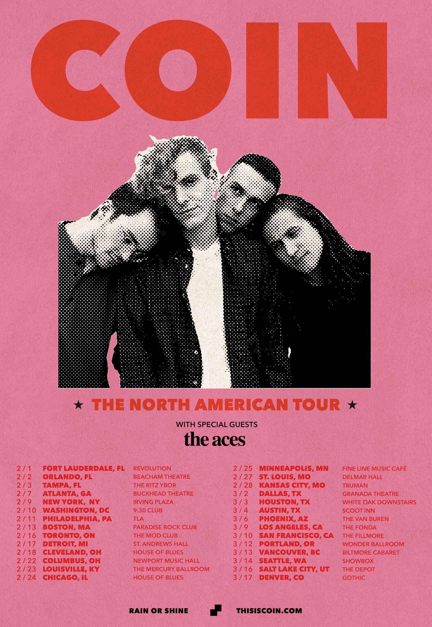 tour dates 2018. Rock band posters .com