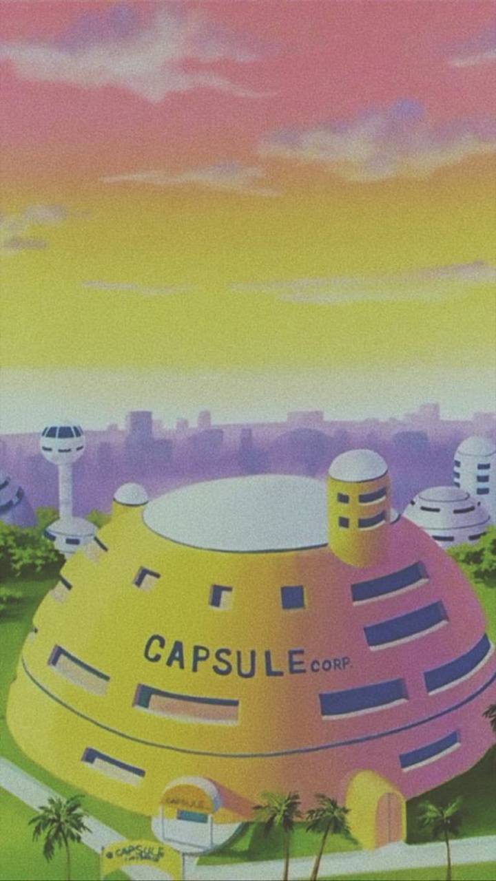 Capsule Corp wallpaper
