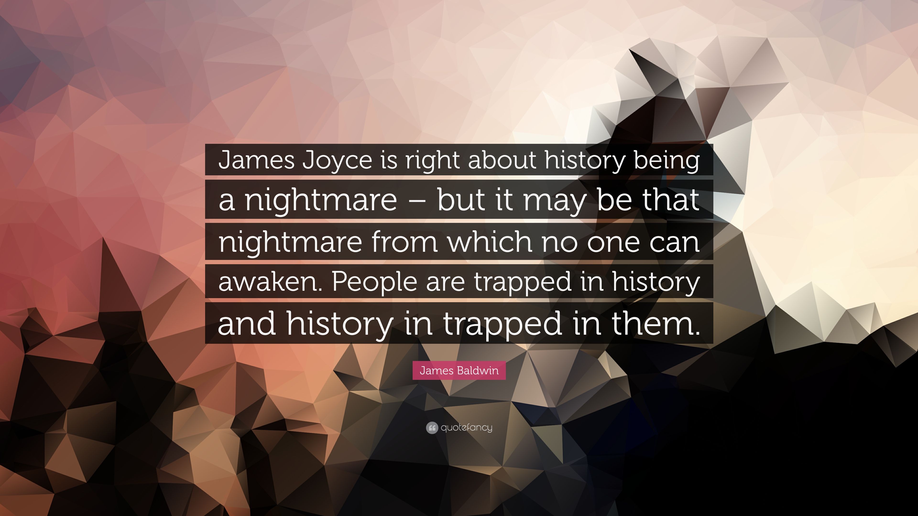 James Baldwin Quote: “James Joyce is .quotefancy.com
