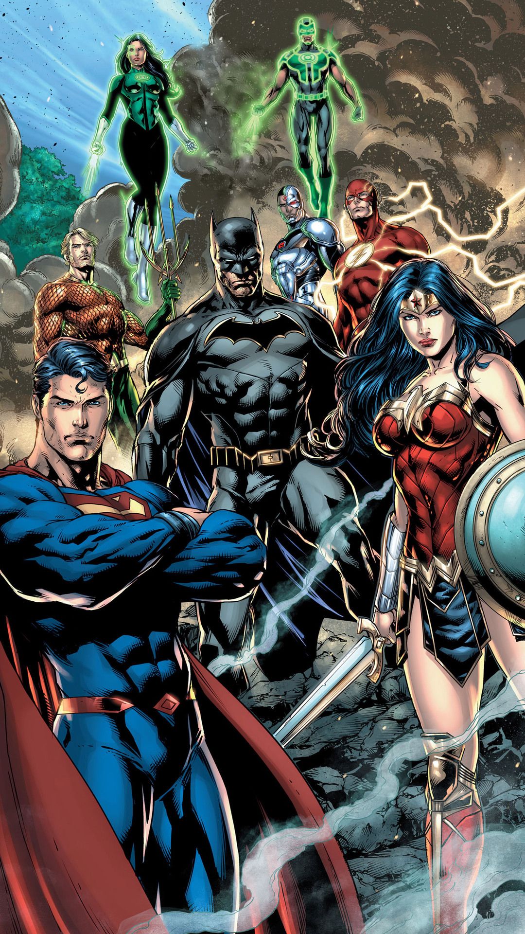Justice League Dc Comic Art .hdqwalls.com