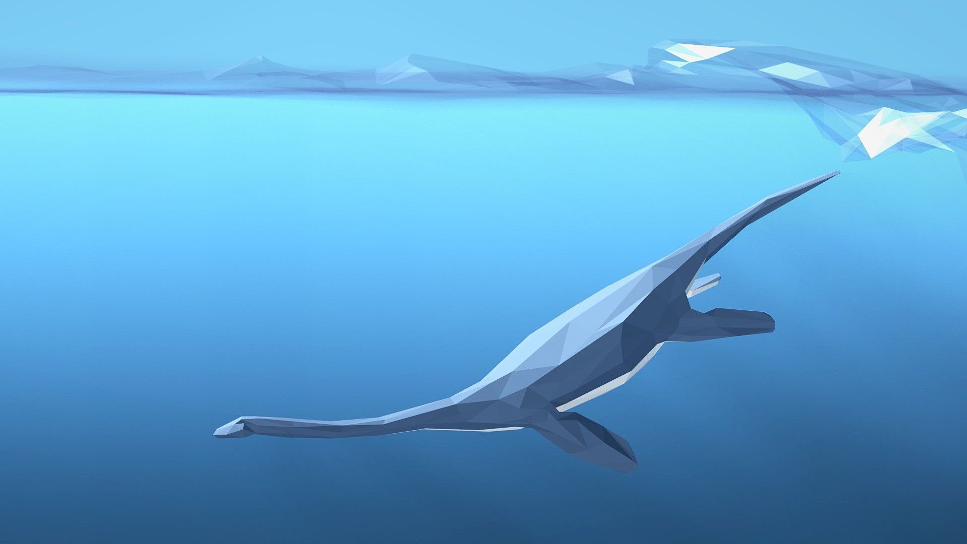 Dinosaur wallpaper, Low poly art .com