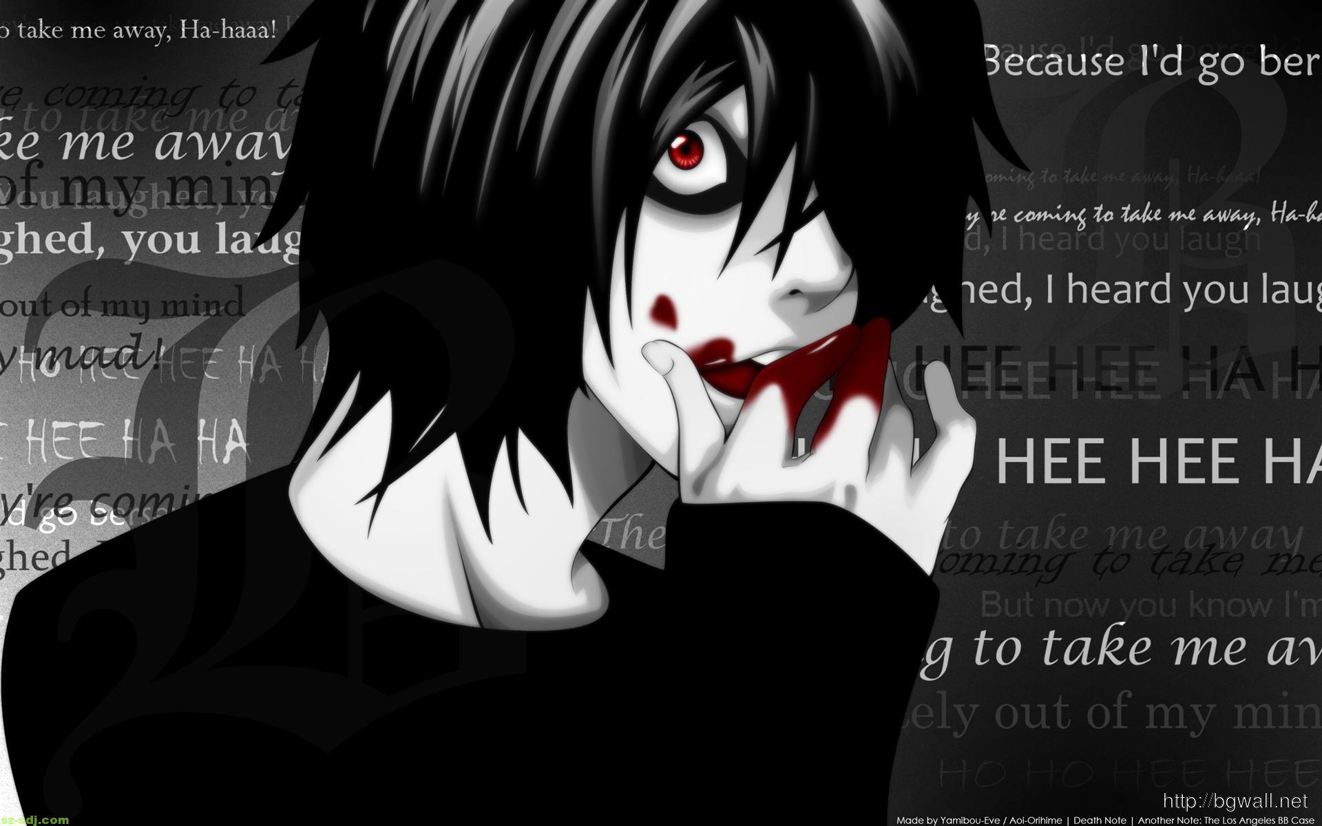 L Death Note Gore .wallpapertip.com