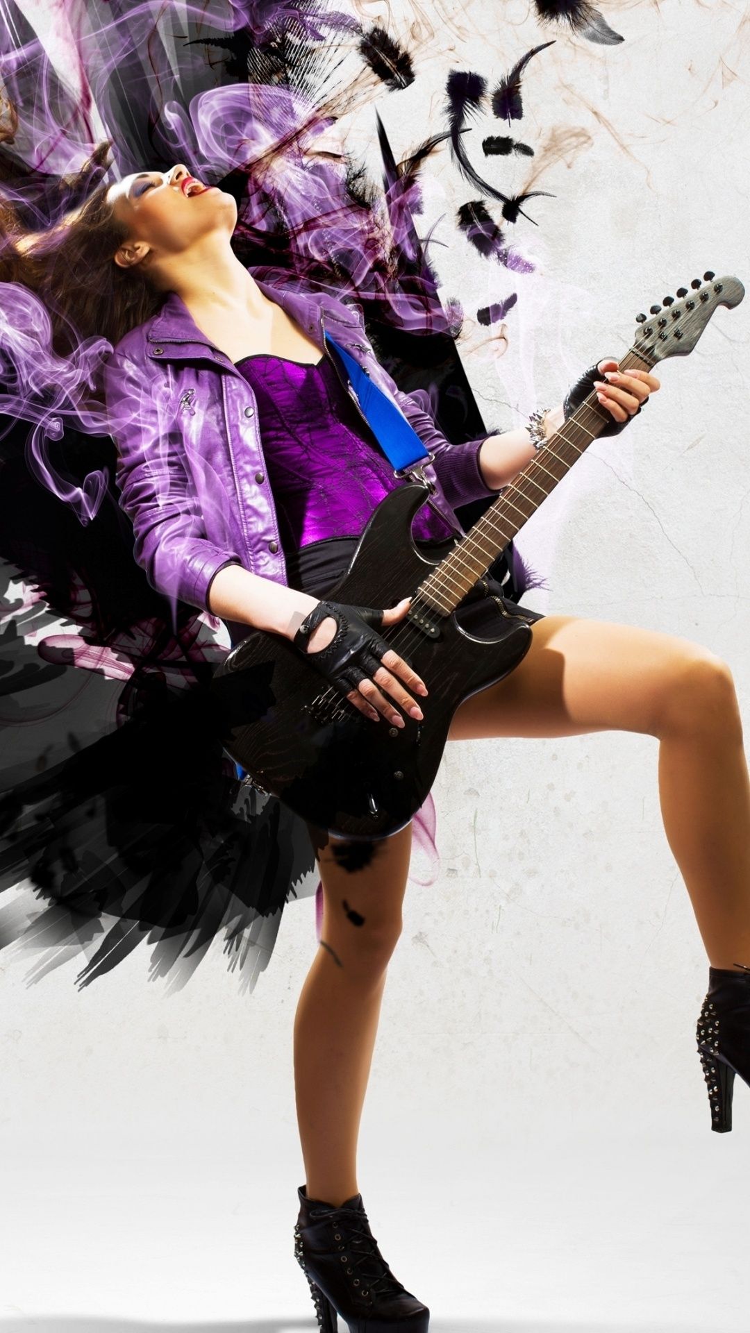 Rock Music Girl Wallpaper .bhmpics.com