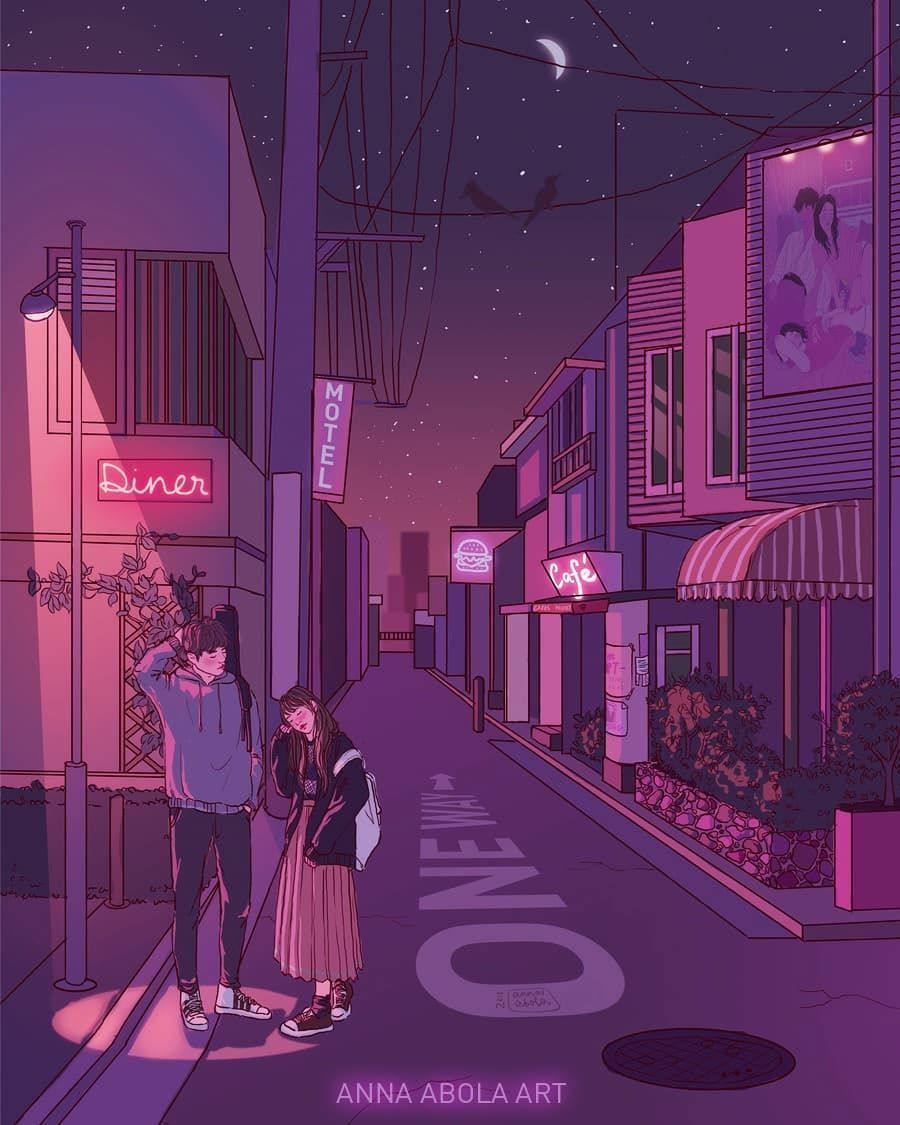 Aesthetic Anime Couple Wallpaper .wallpaperaccess.com