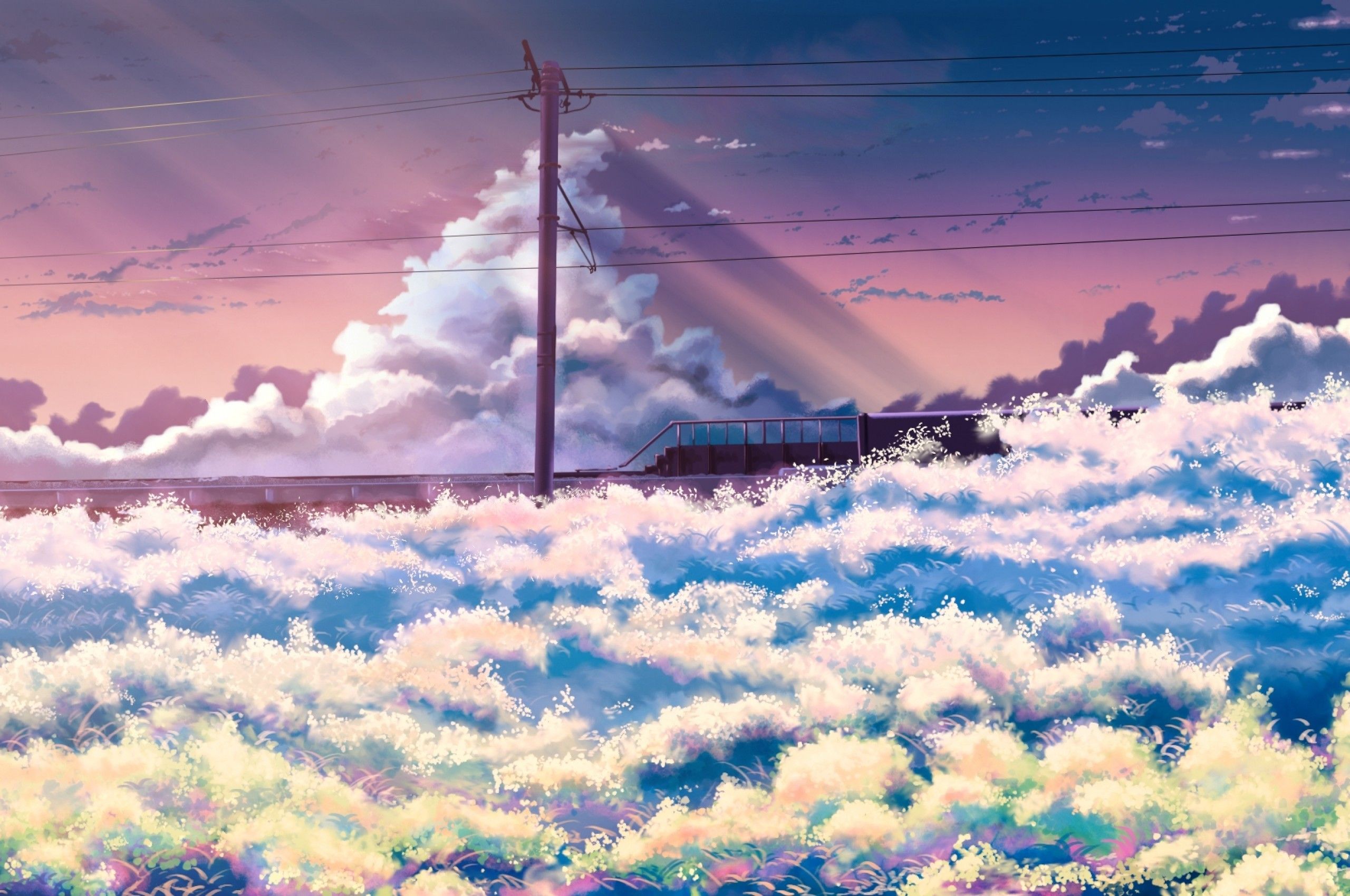 Download 2560x1700 Anime Landscape .wallpapermaiden.com